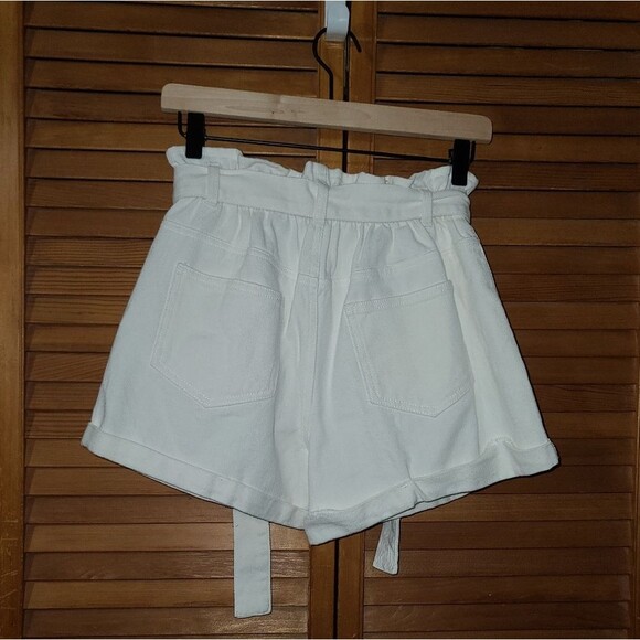 NWT HYFVE Paperbag Mom Denim Shorts Size S - Picture 5 of 5